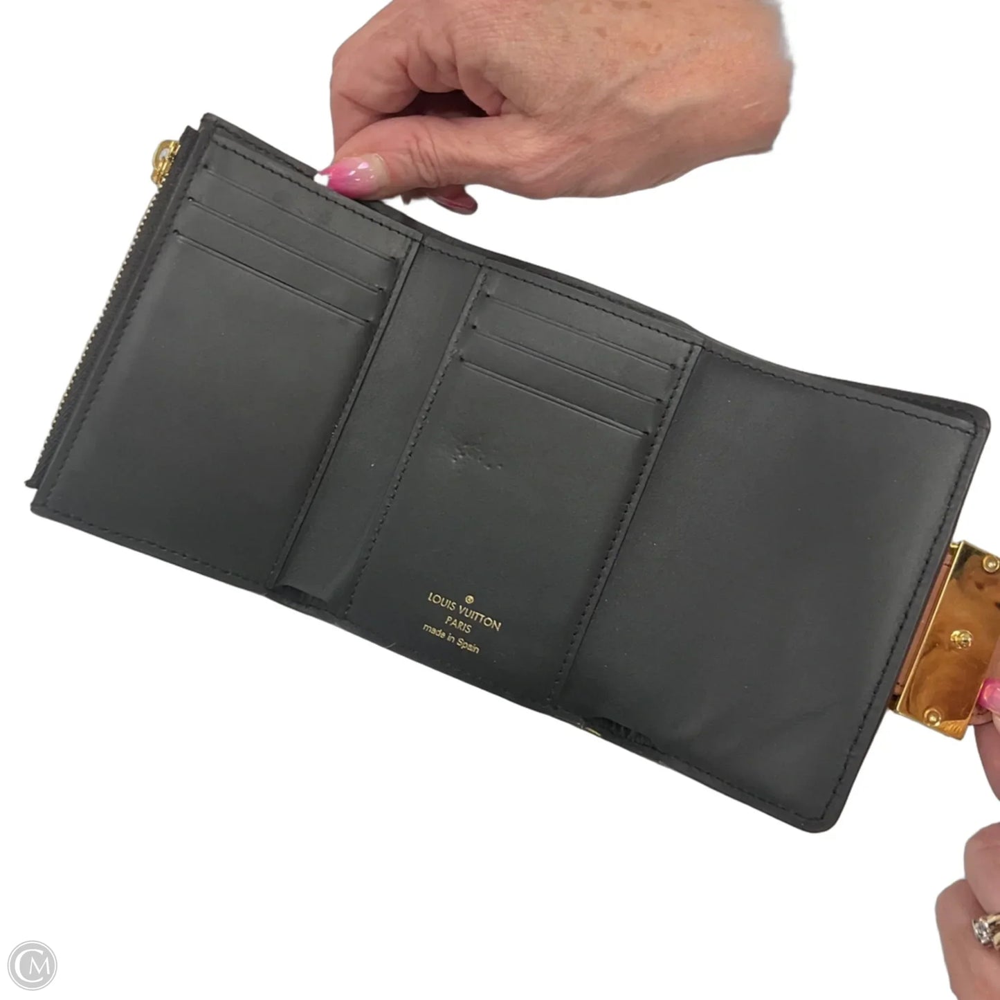 Wallet Luxury Designer By Louis Vuitton, Size: Small