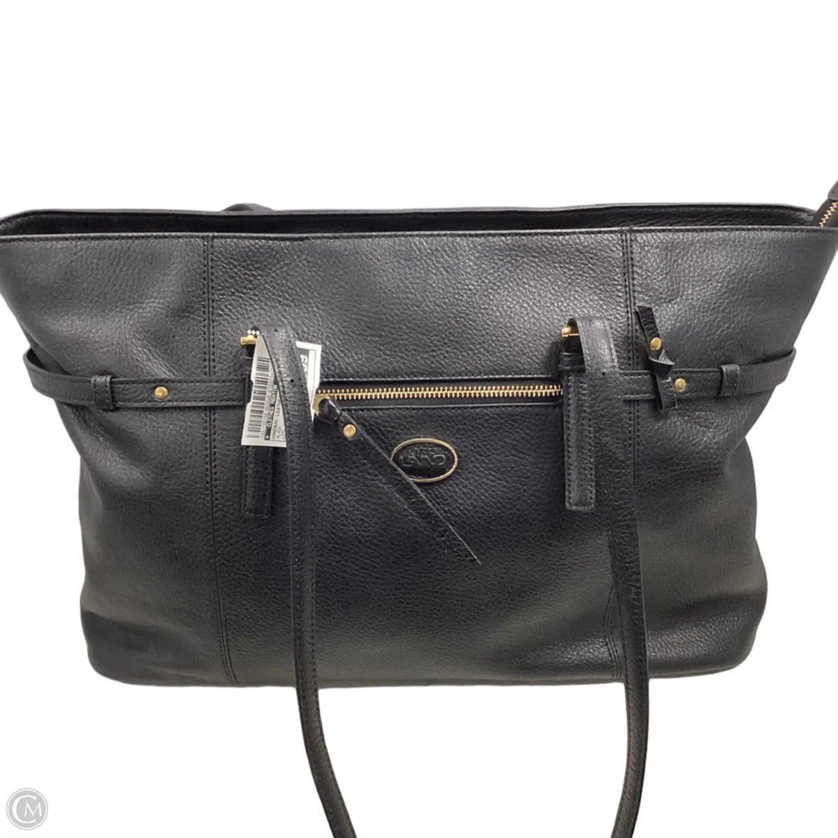 Handbag Leather By Land, Size: Large