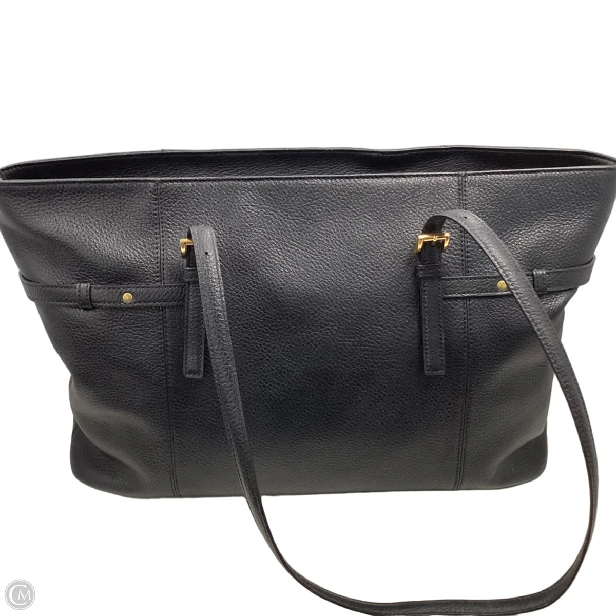 Handbag Leather By Land, Size: Large