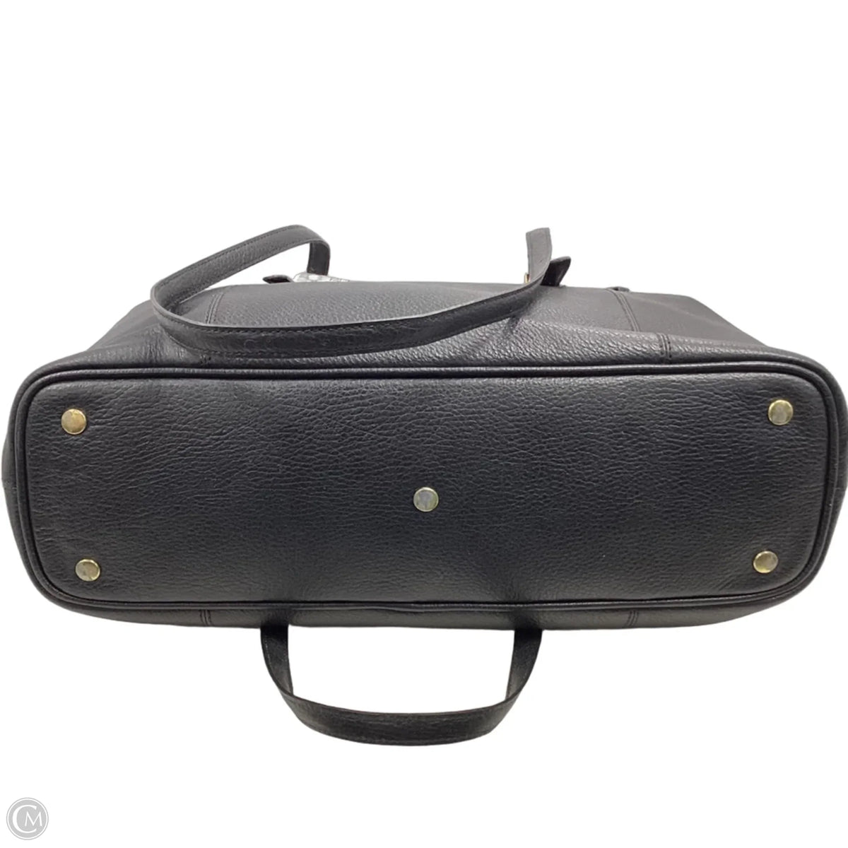 Handbag Leather By Land, Size: Large