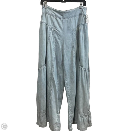 Jeans Wide Leg By We The Free In Blue Denim, Size: Xs
