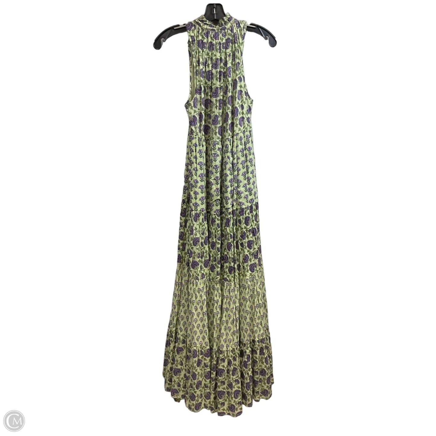 Dress Casual Maxi By Ros Garden In Green, Size: S