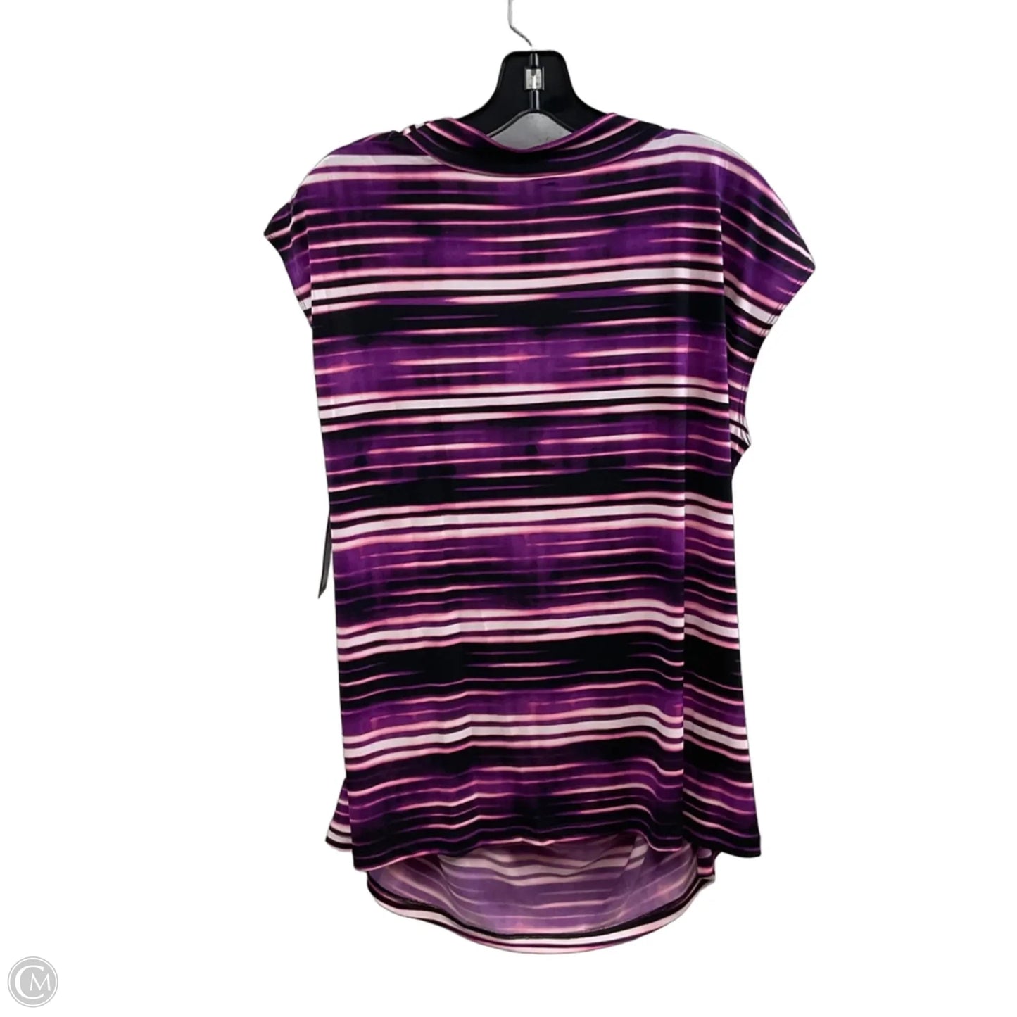 Top Sleeveless By Worthington In Striped Pattern, Size: 2x