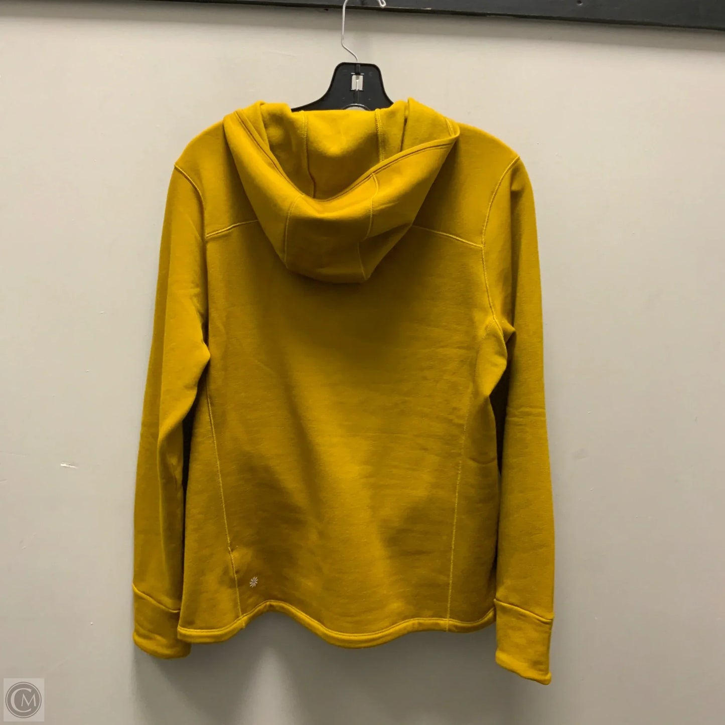 Sweatshirt Collar By Athleta In Gold, Size: L