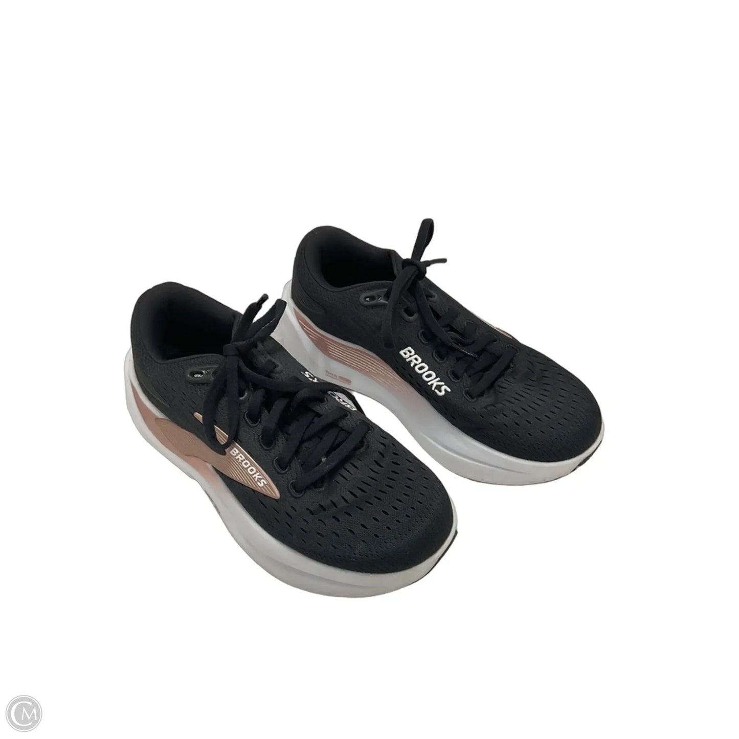 Shoes Athletic By Brooks In Black & Pink, Size: 6