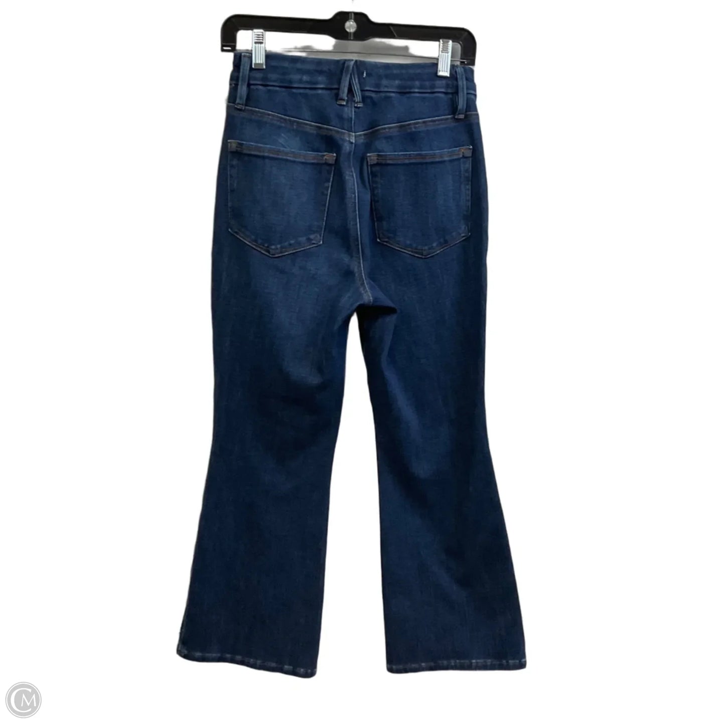 Jeans Boot Cut By Good American In Blue Denim, Size: 6