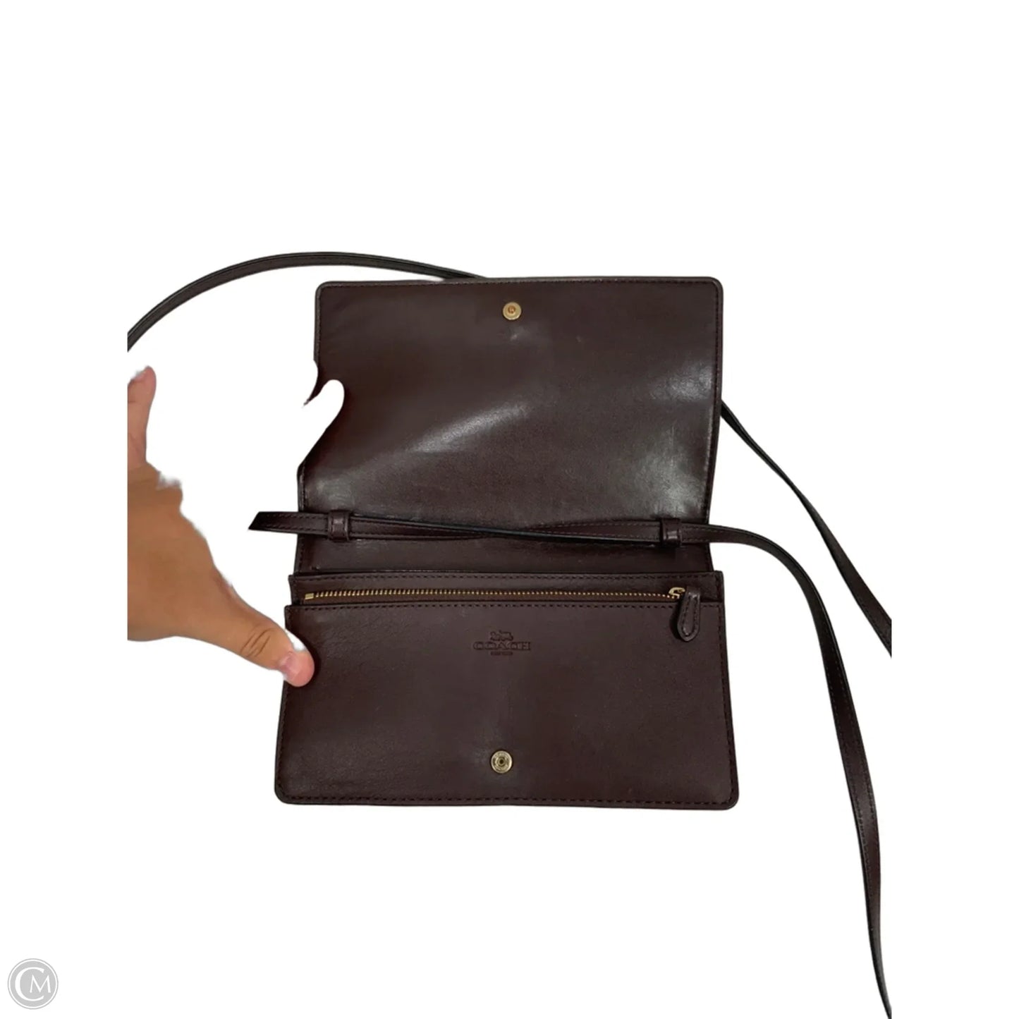 Crossbody Designer By Coach, Size: Small
