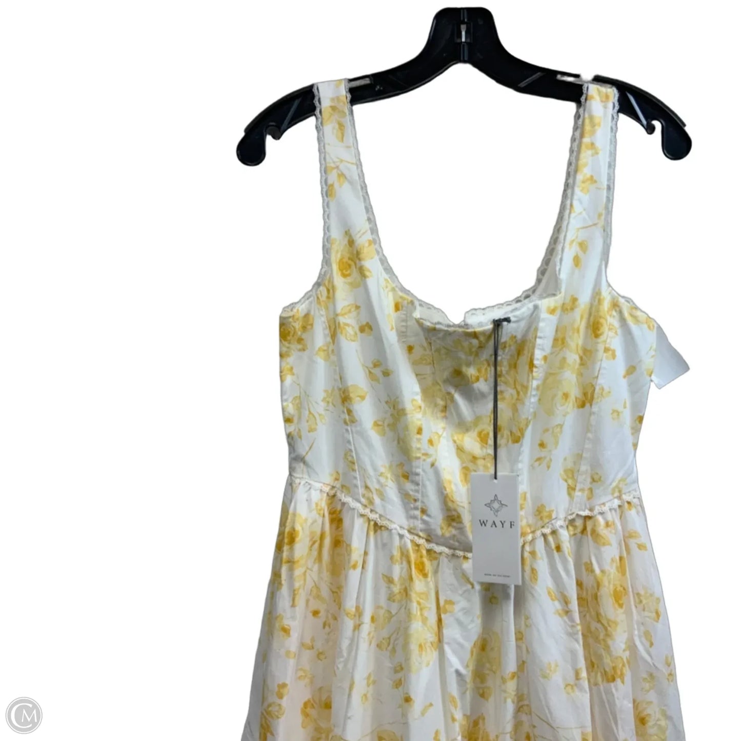 Dress Casual Midi By Wayf In Floral Print, Size: S