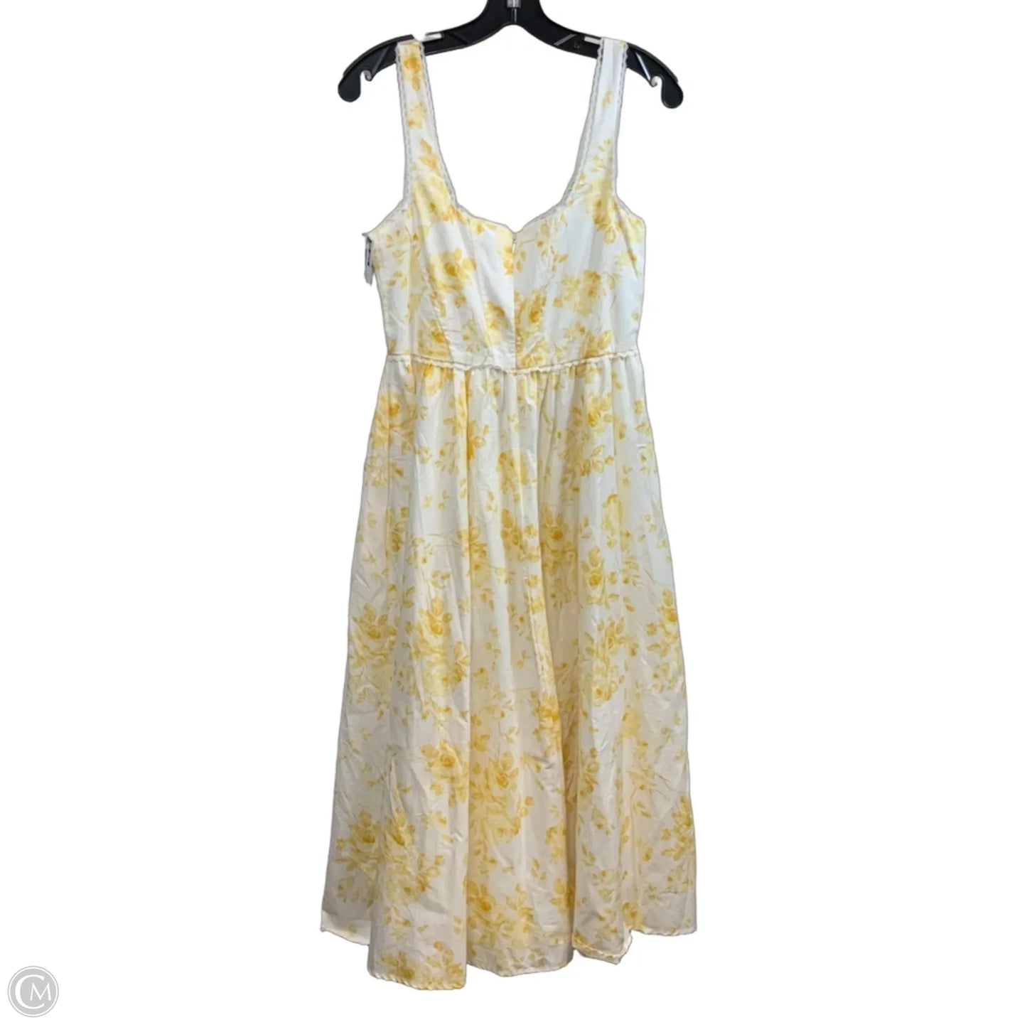 Dress Casual Midi By Wayf In Floral Print, Size: S