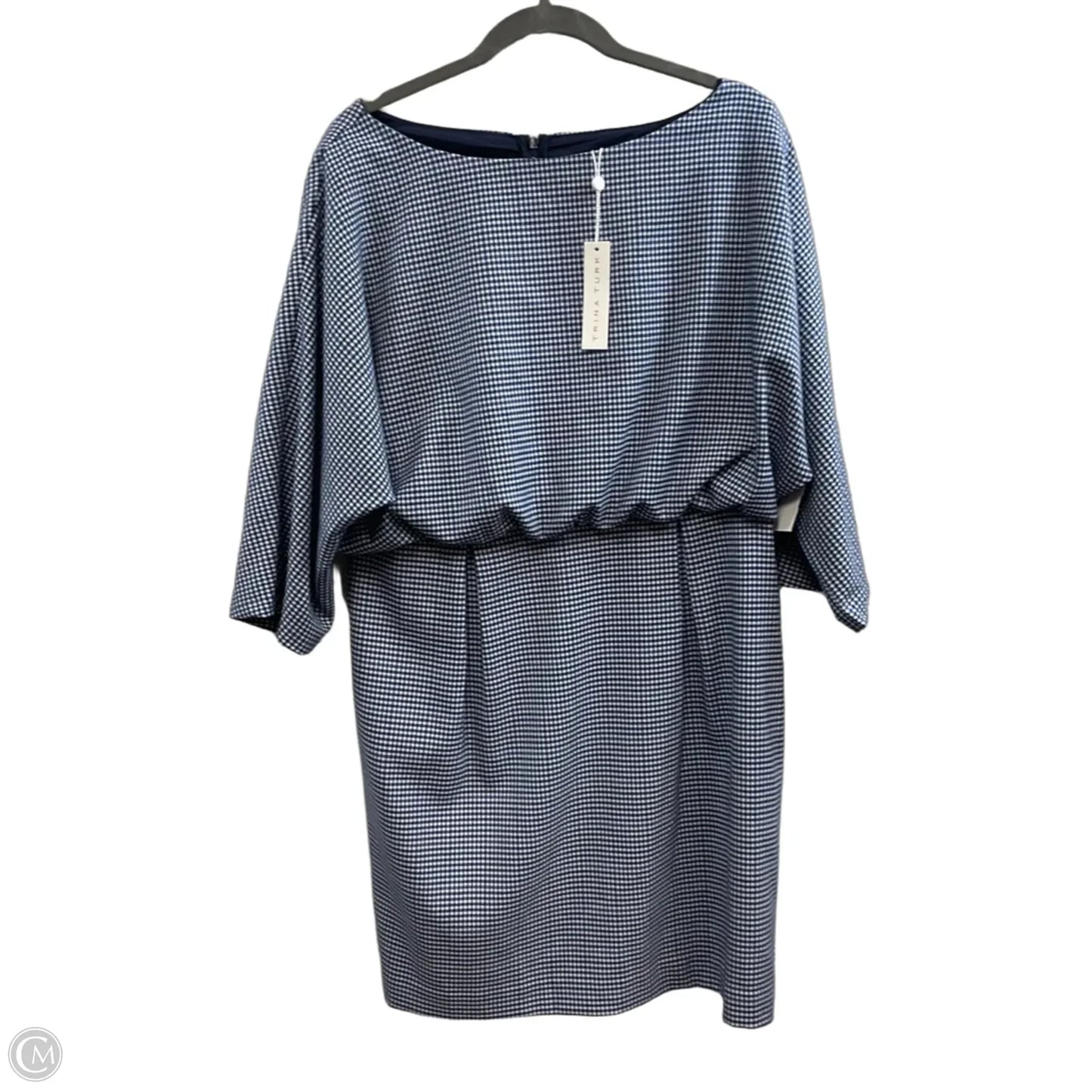 Dress Work By Trina Turk In Blue & White, Size: L