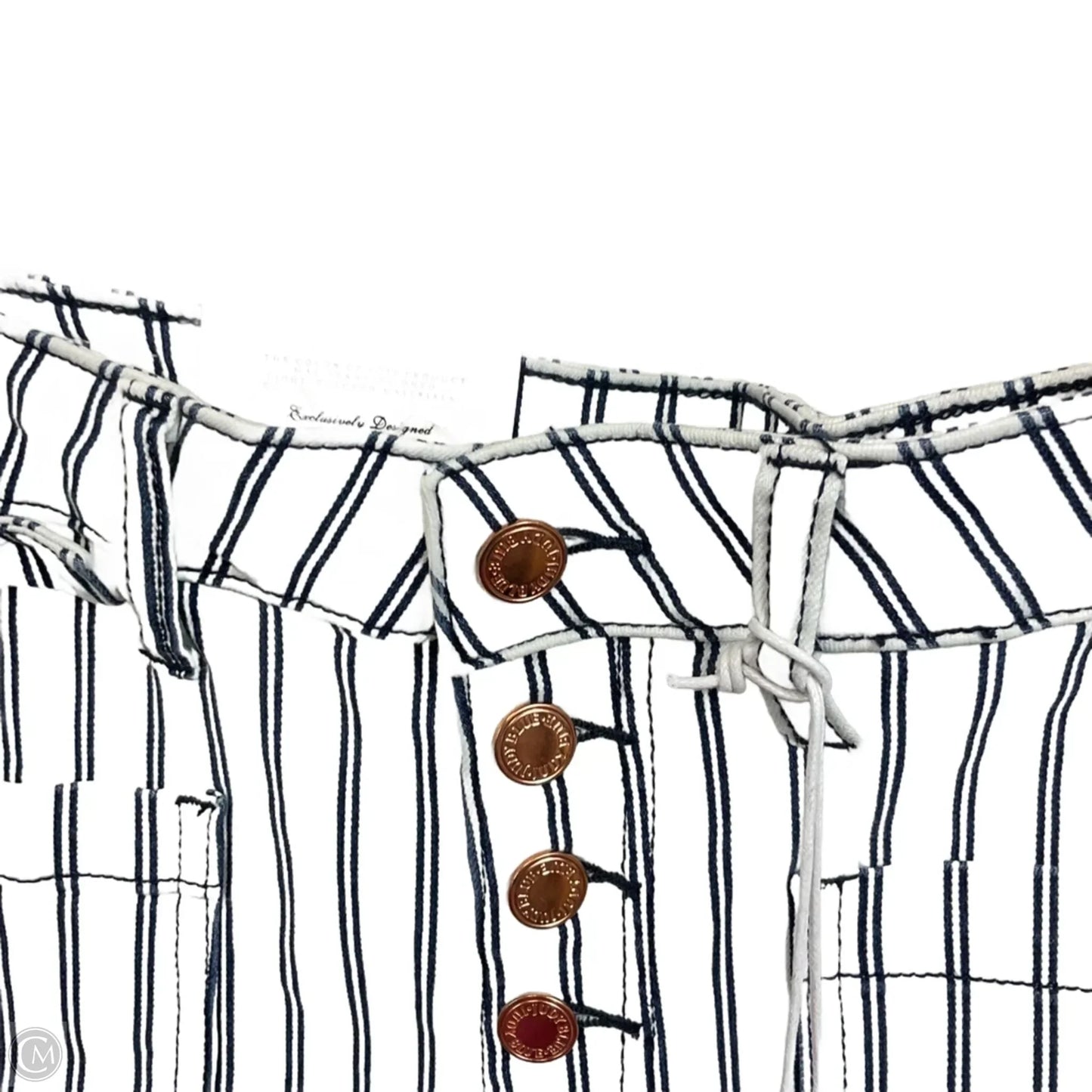 Shorts By Judy Blue In White, Size: 1x