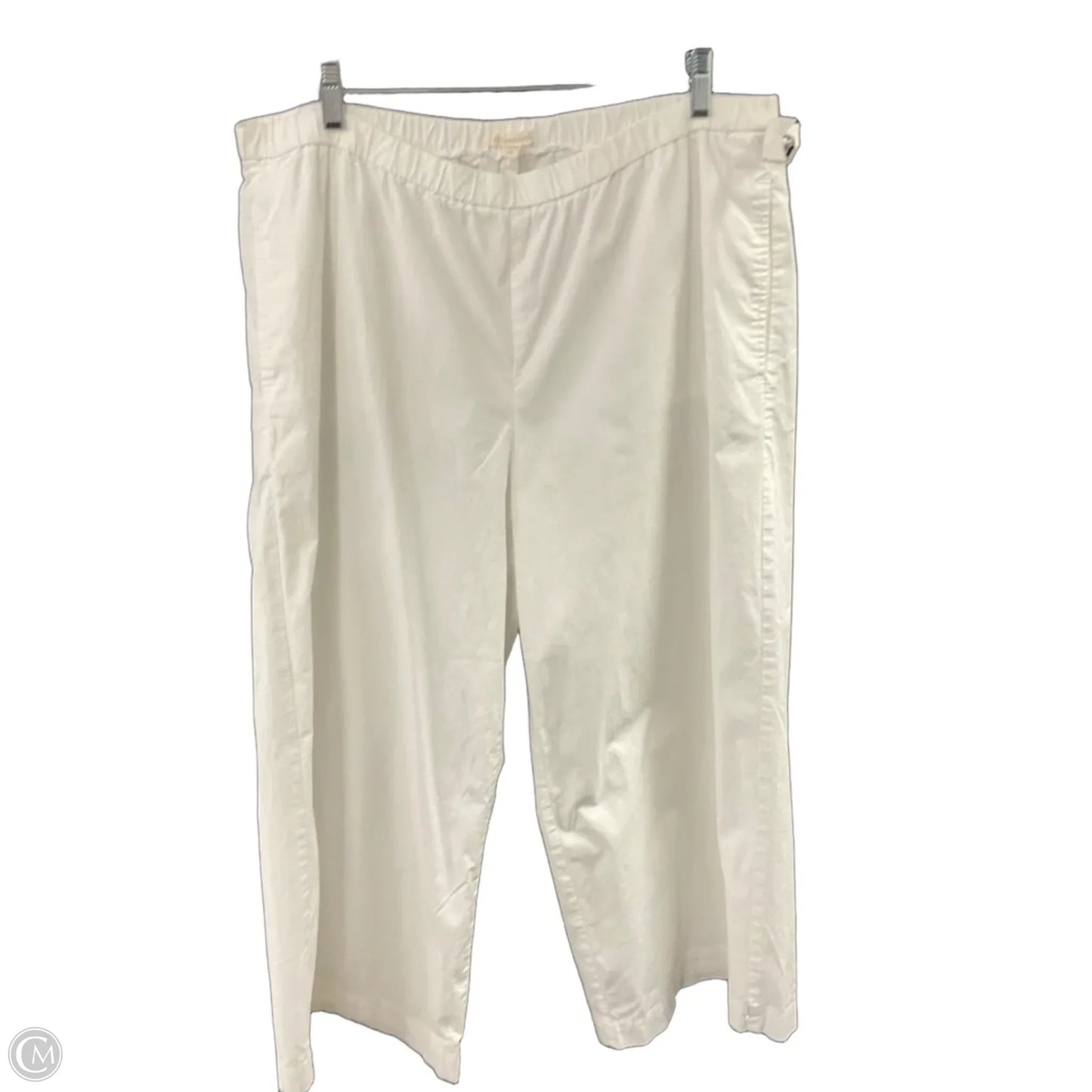 Pants Other By Eileen Fisher In White, Size: L