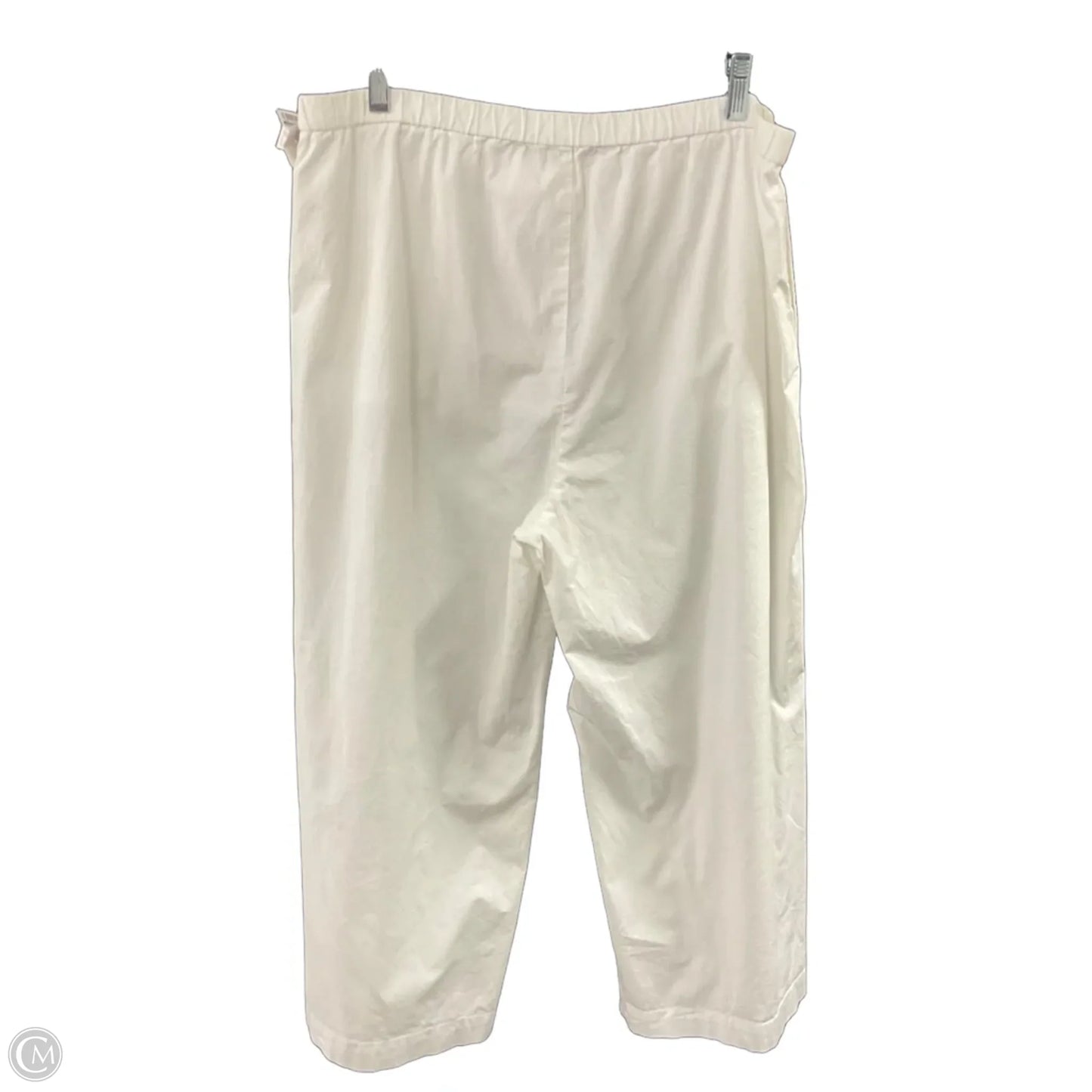 Pants Other By Eileen Fisher In White, Size: L