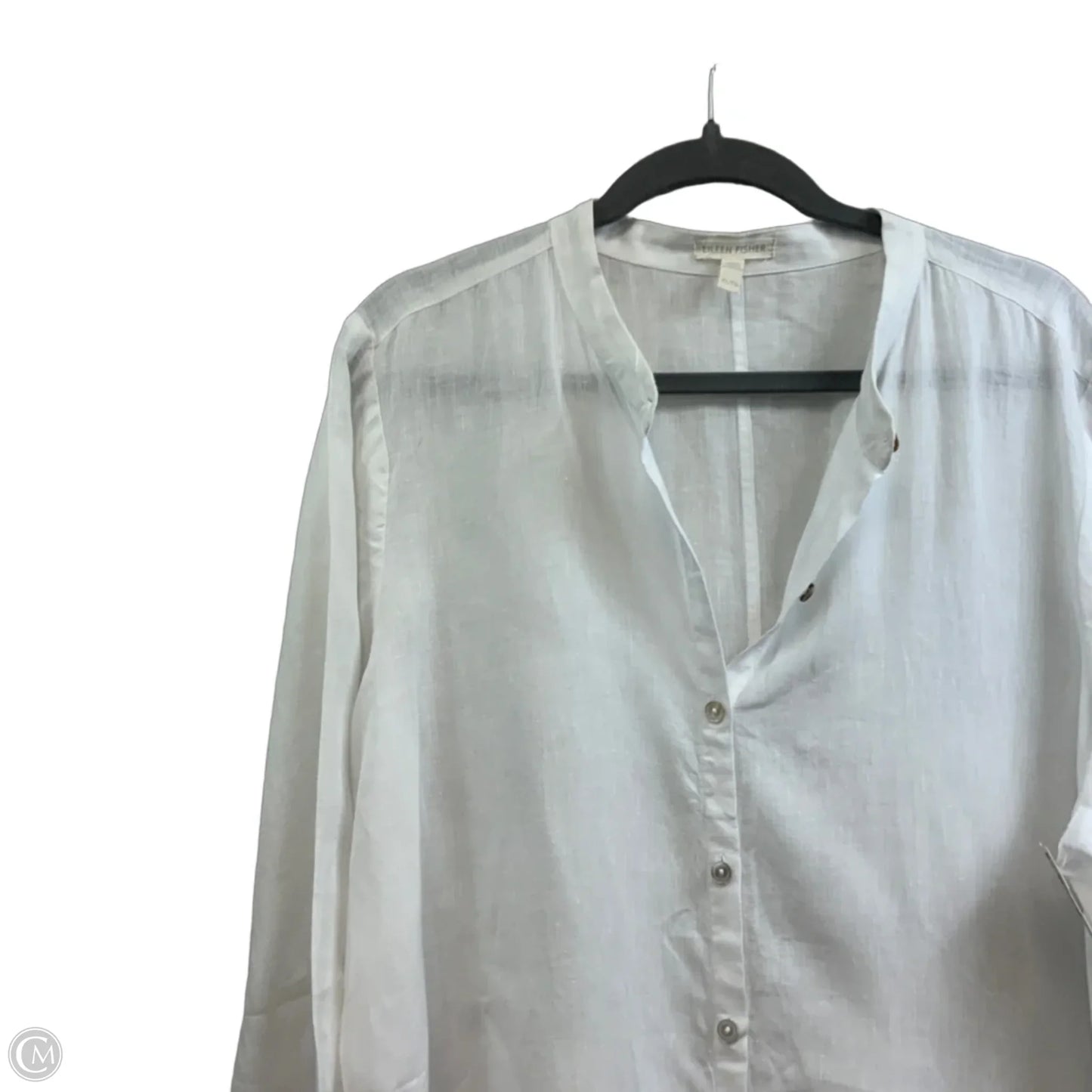 Tunic By Eileen Fisher In White, Size: Xl