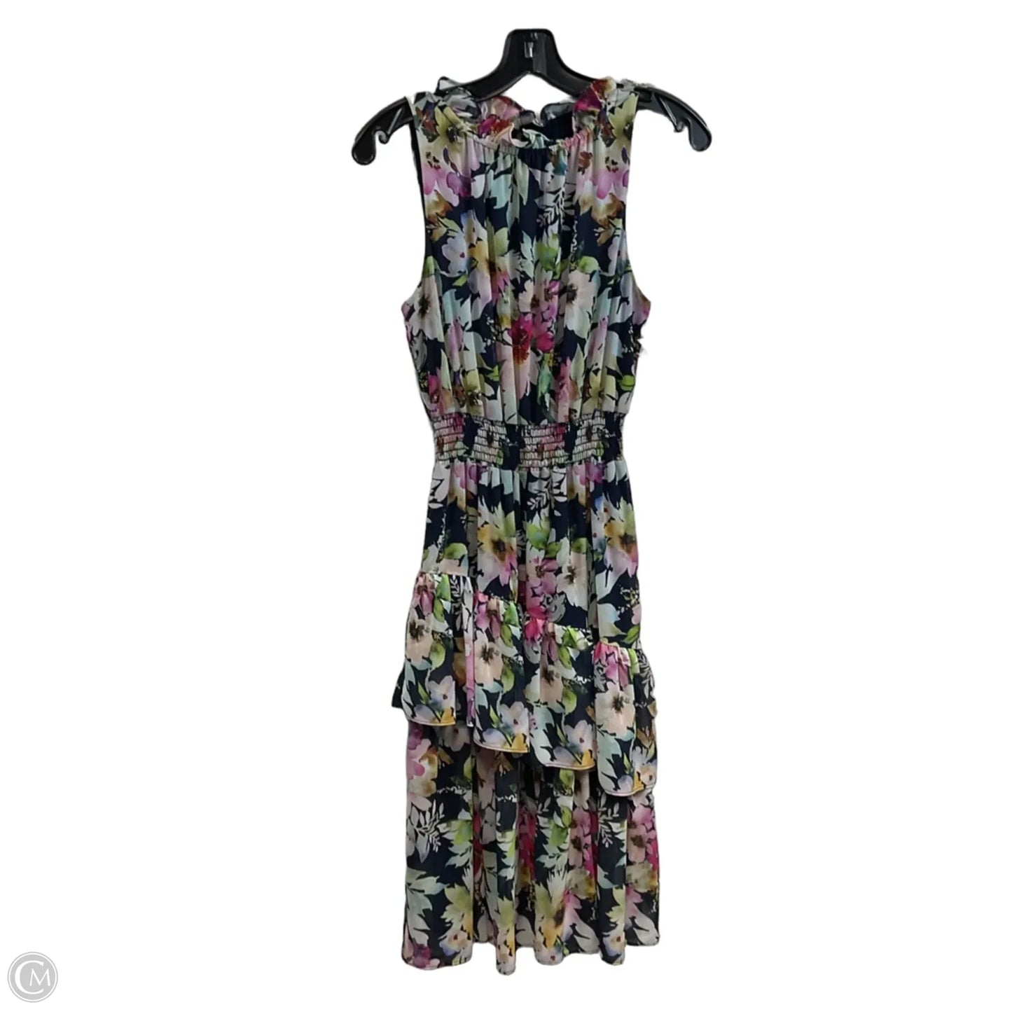 Dress Party Midi By Joseph Ribkoff In Floral Print, Size: S