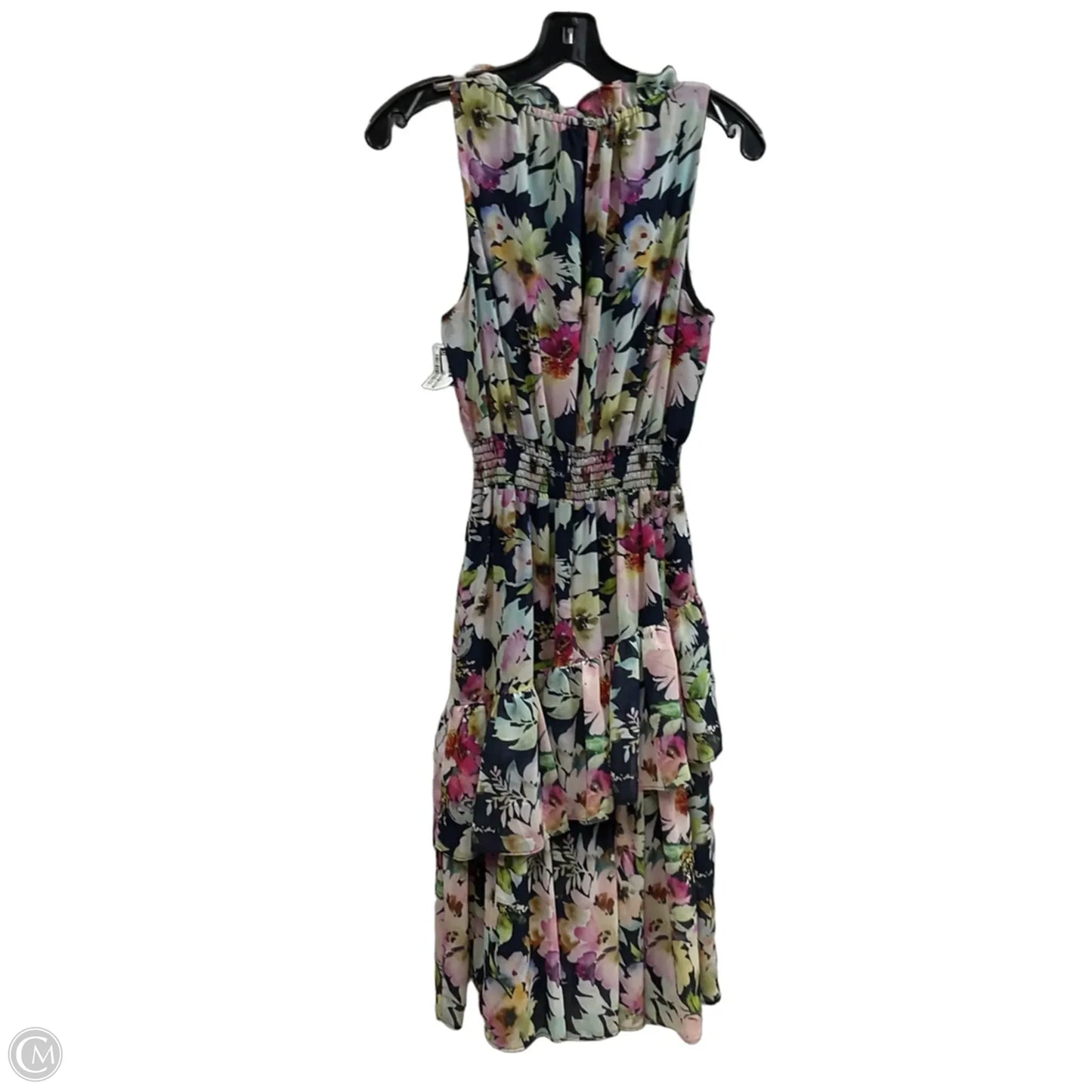 Dress Party Midi By Joseph Ribkoff In Floral Print, Size: S