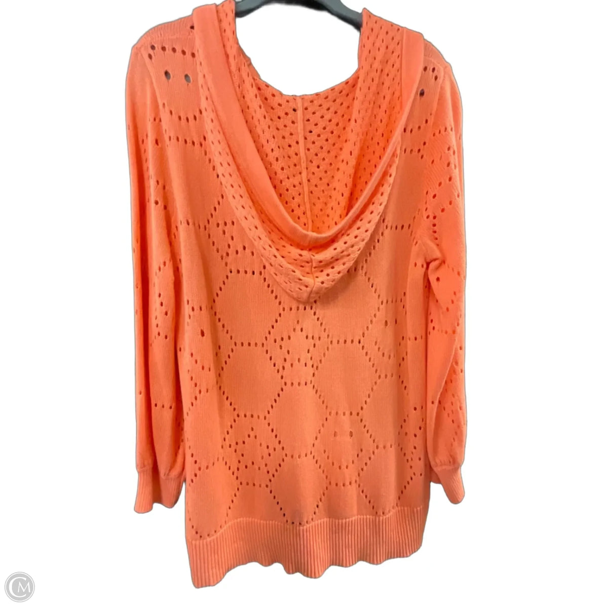 Sweater By Torrid In Orange, Size: 1x