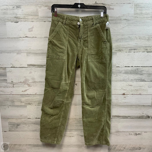 Pants Corduroy By Pilcro In Green, Size: 2