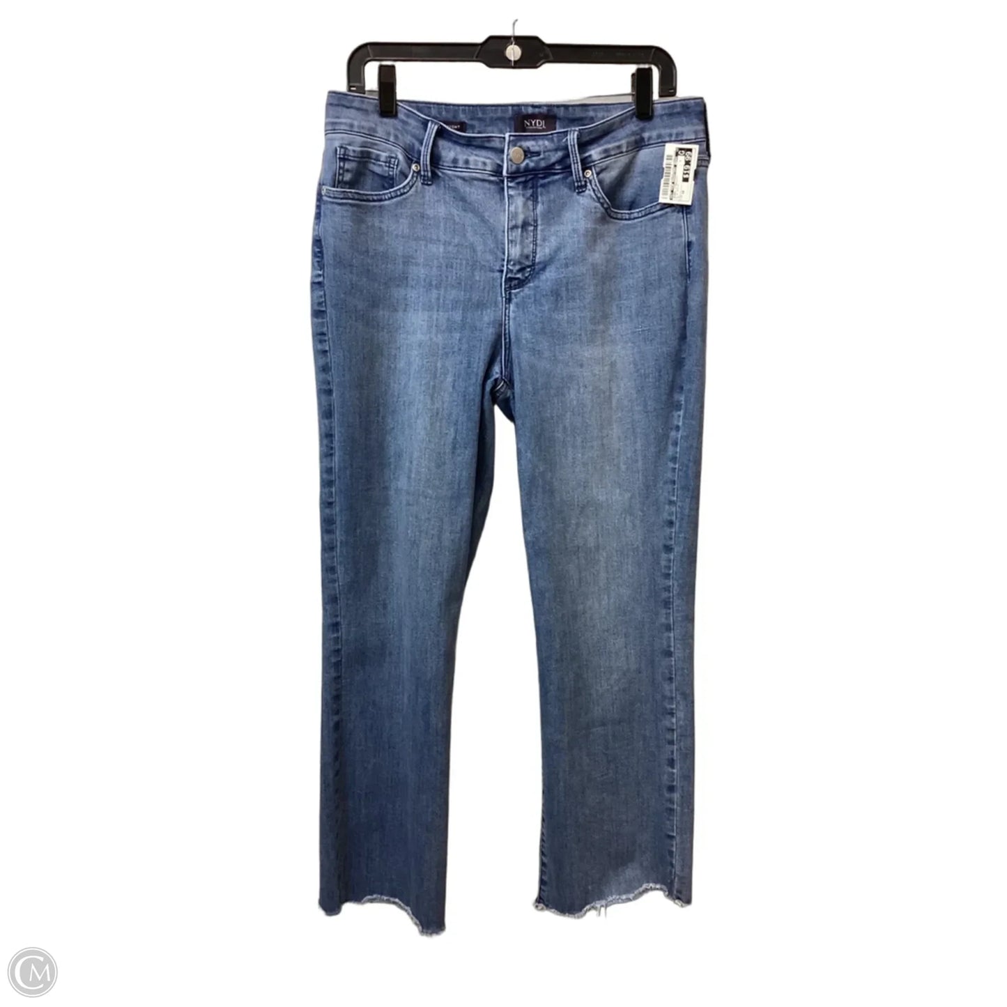 Jeans Straight By Not Your Daughters Jeans In Blue Denim, Size: 10