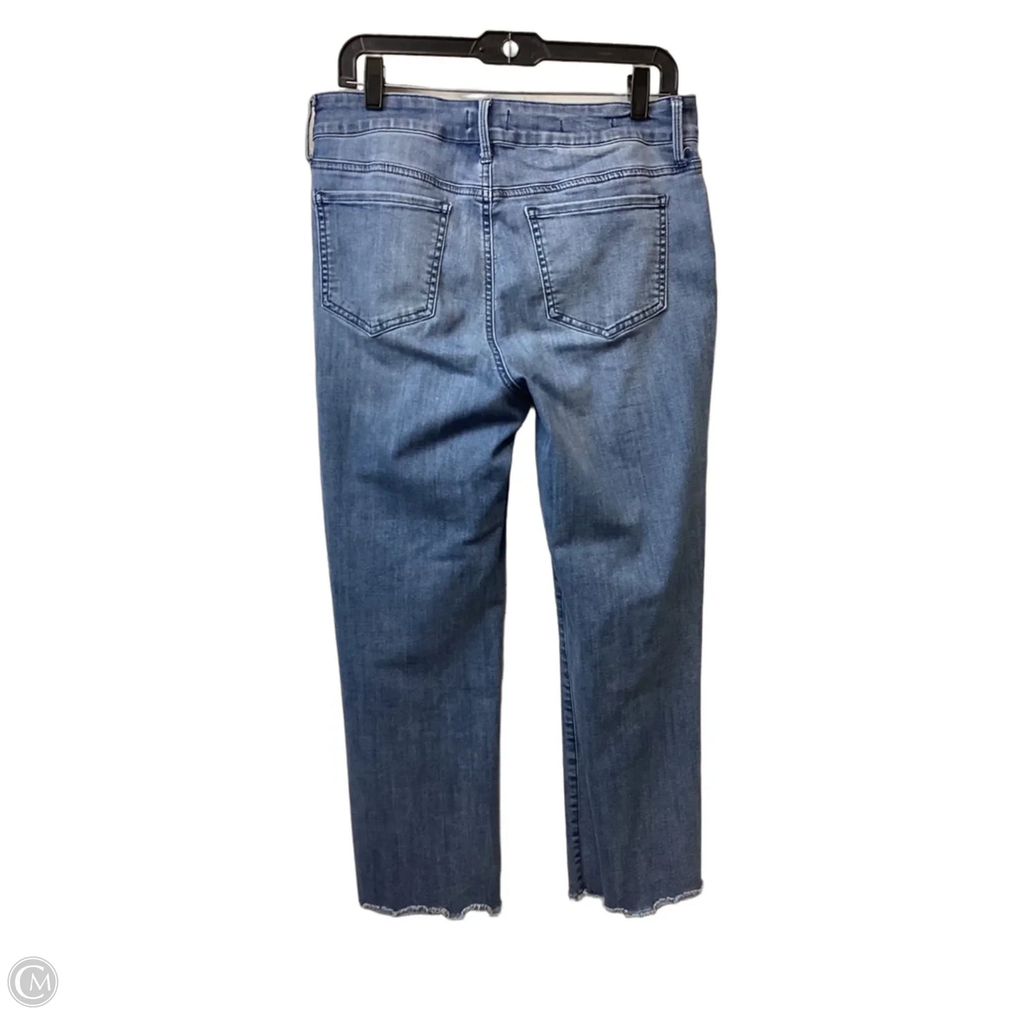 Jeans Straight By Not Your Daughters Jeans In Blue Denim, Size: 10