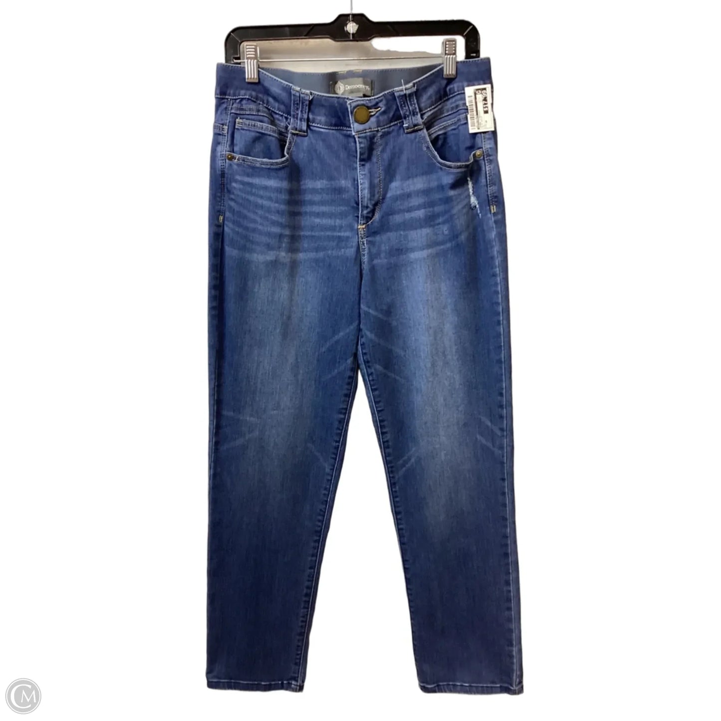 Jeans Straight By Democracy In Blue Denim, Size: 10