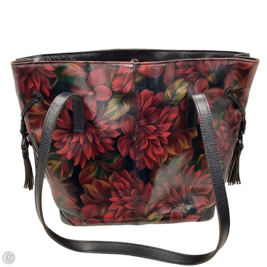 Handbag Leather By Patricia Nash, Size: Large