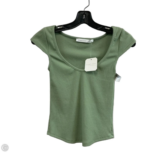 Top Short Sleeve By Altard State In Green, Size: Xs