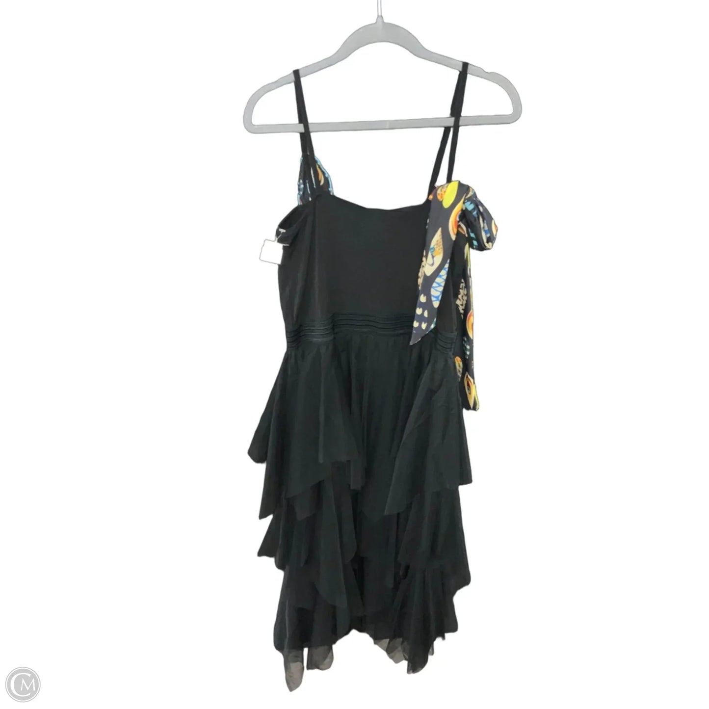 Dress Party Midi By SAVE THE QUEEN In Black, Size: Xl