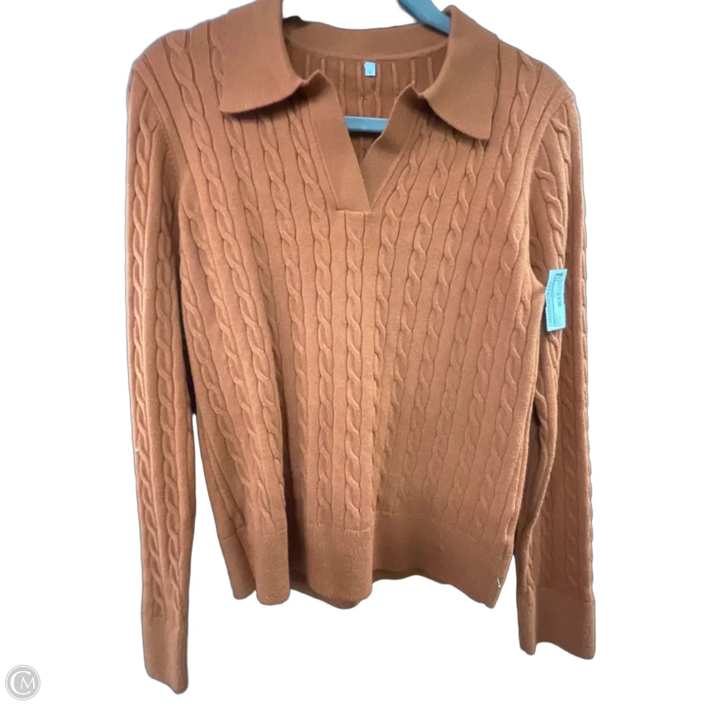Sweater By Clothes Mentor In Orange, Size: S