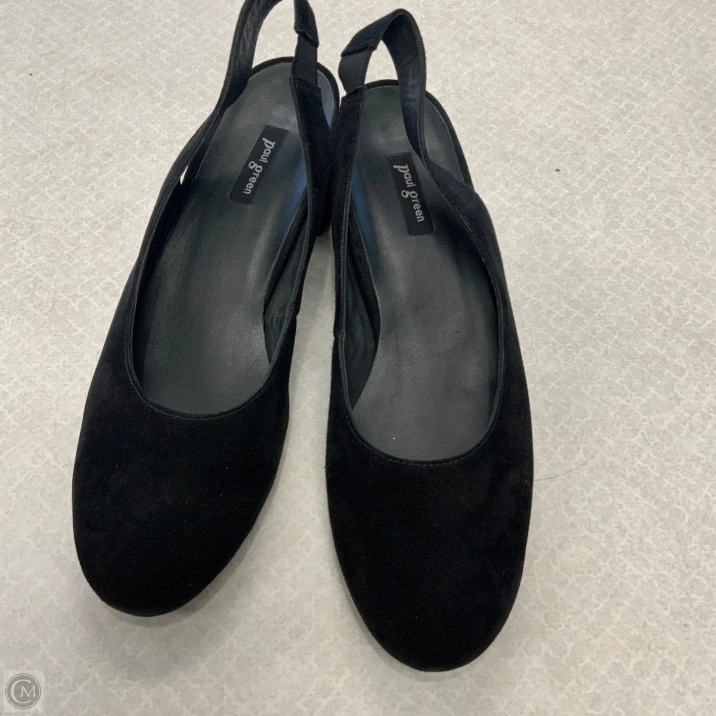 Shoes Heels Block By Paul Green In Black, Size: 8