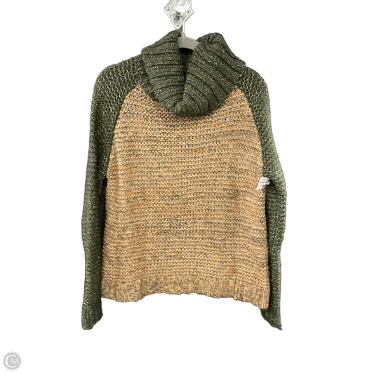 Sweater By John + Jenn In Brown & Orange, Size: M