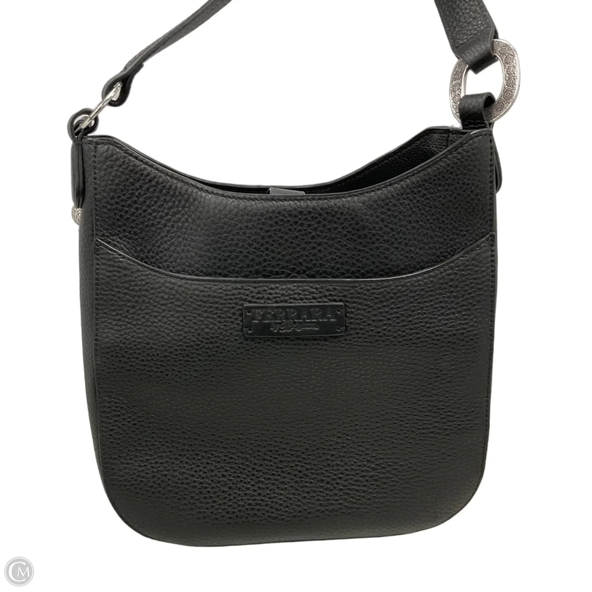Handbag Leather By Brighton, Size: Large