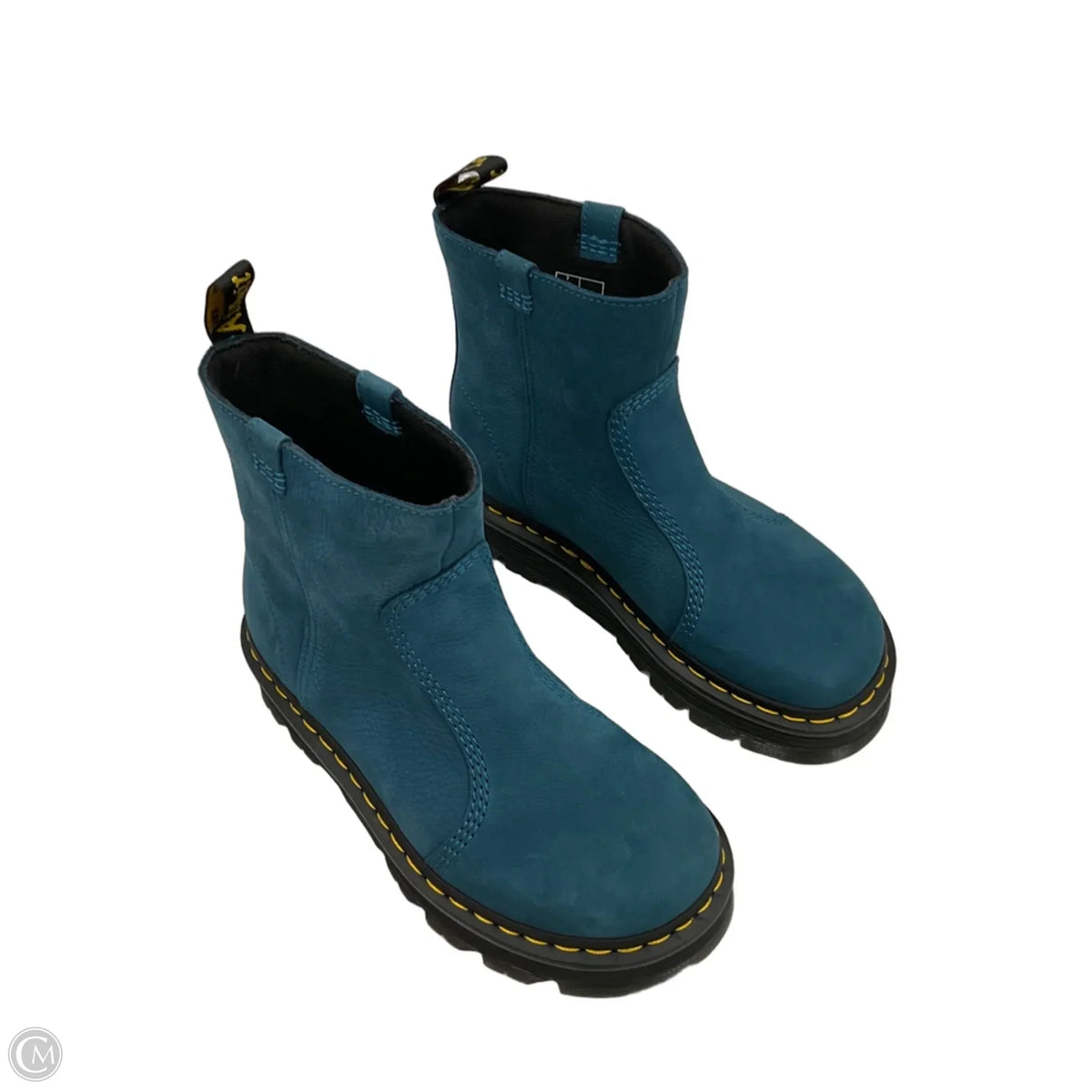 Boots Combat By Dr Martens In Teal, Size: 9