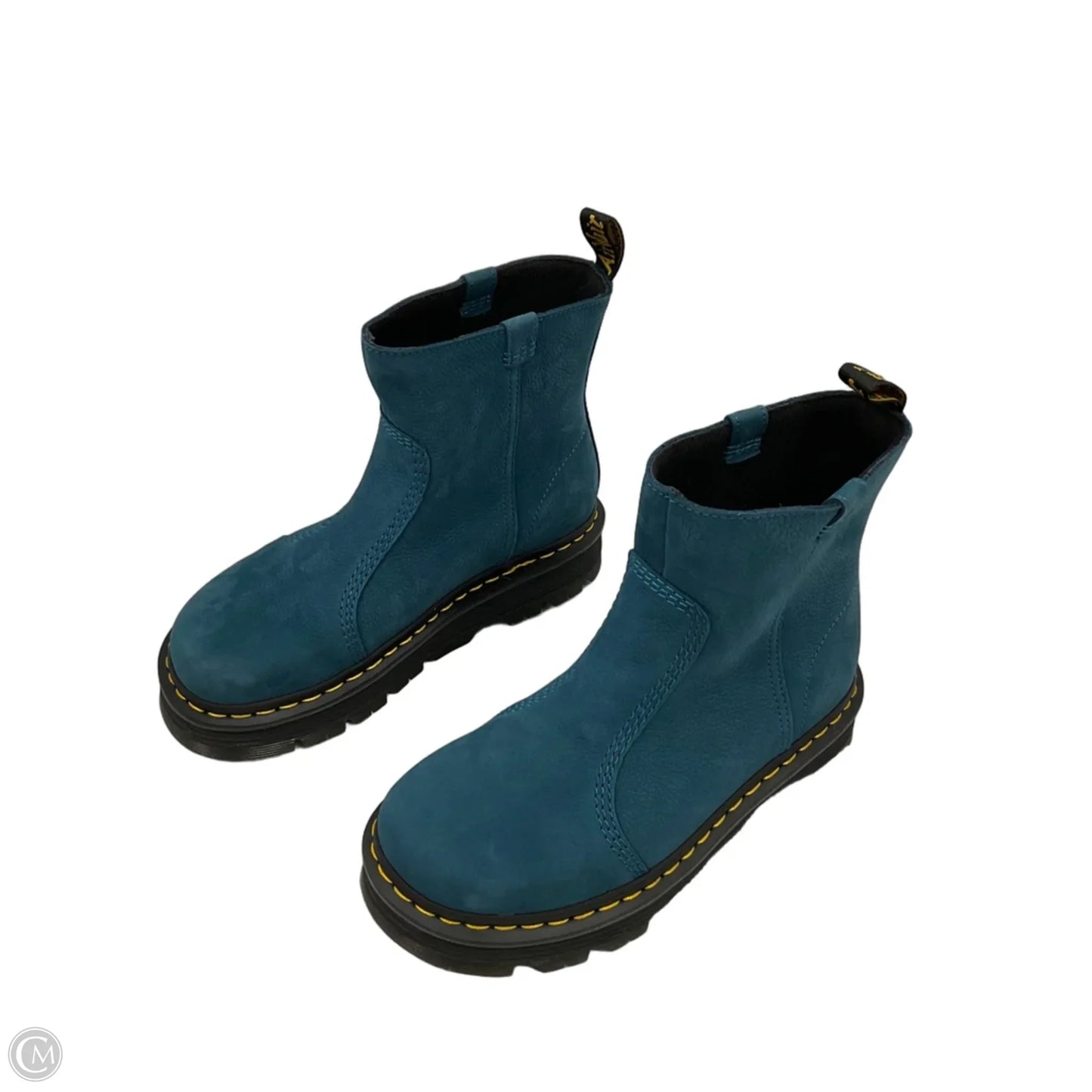 Boots Combat By Dr Martens In Teal, Size: 9