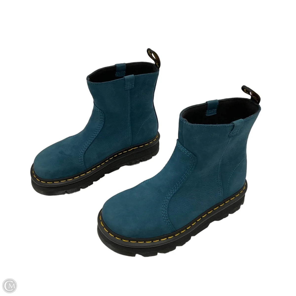 Boots Combat By Dr Martens In Teal, Size: 9