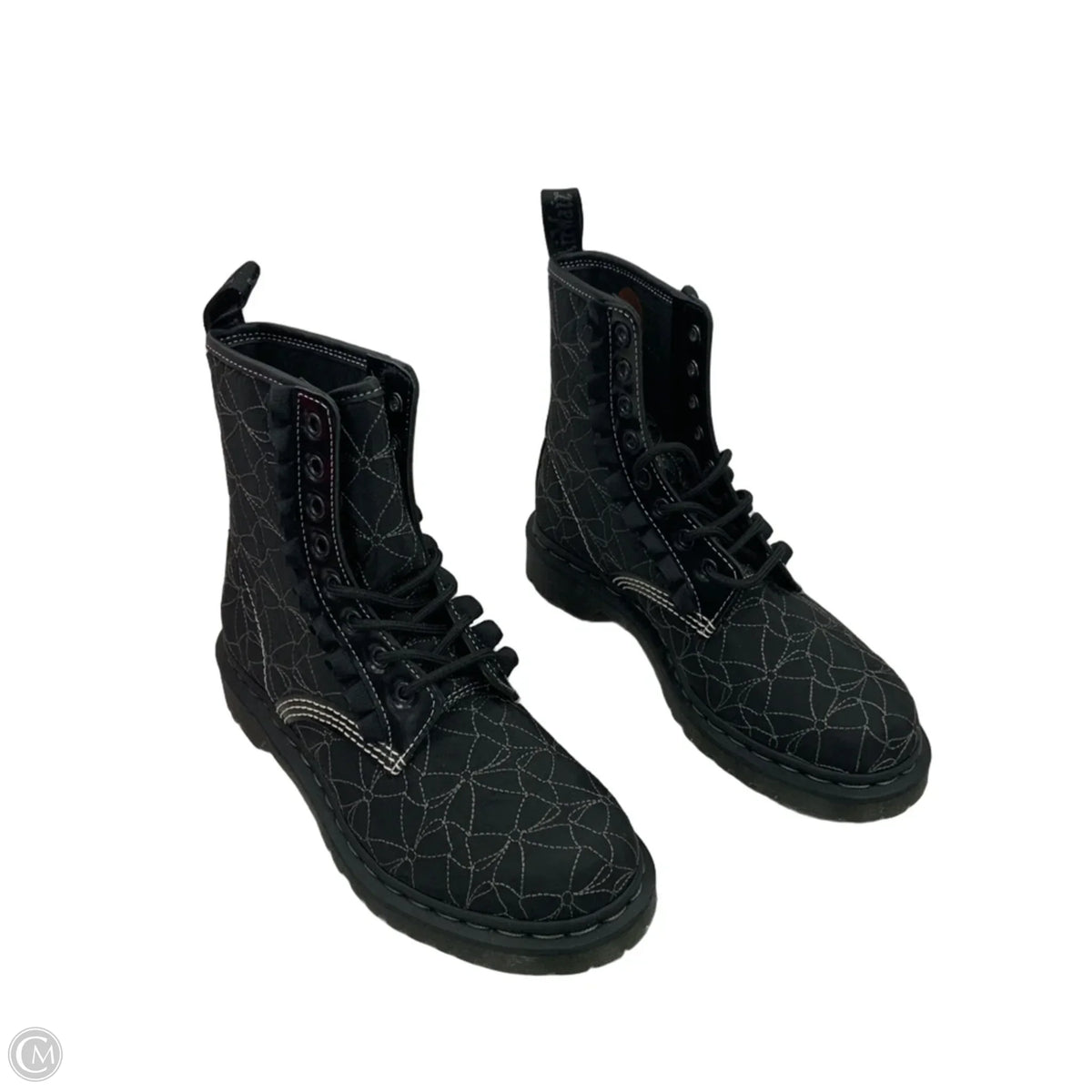 Boots Combat By Dr Martens In Black, Size: 8