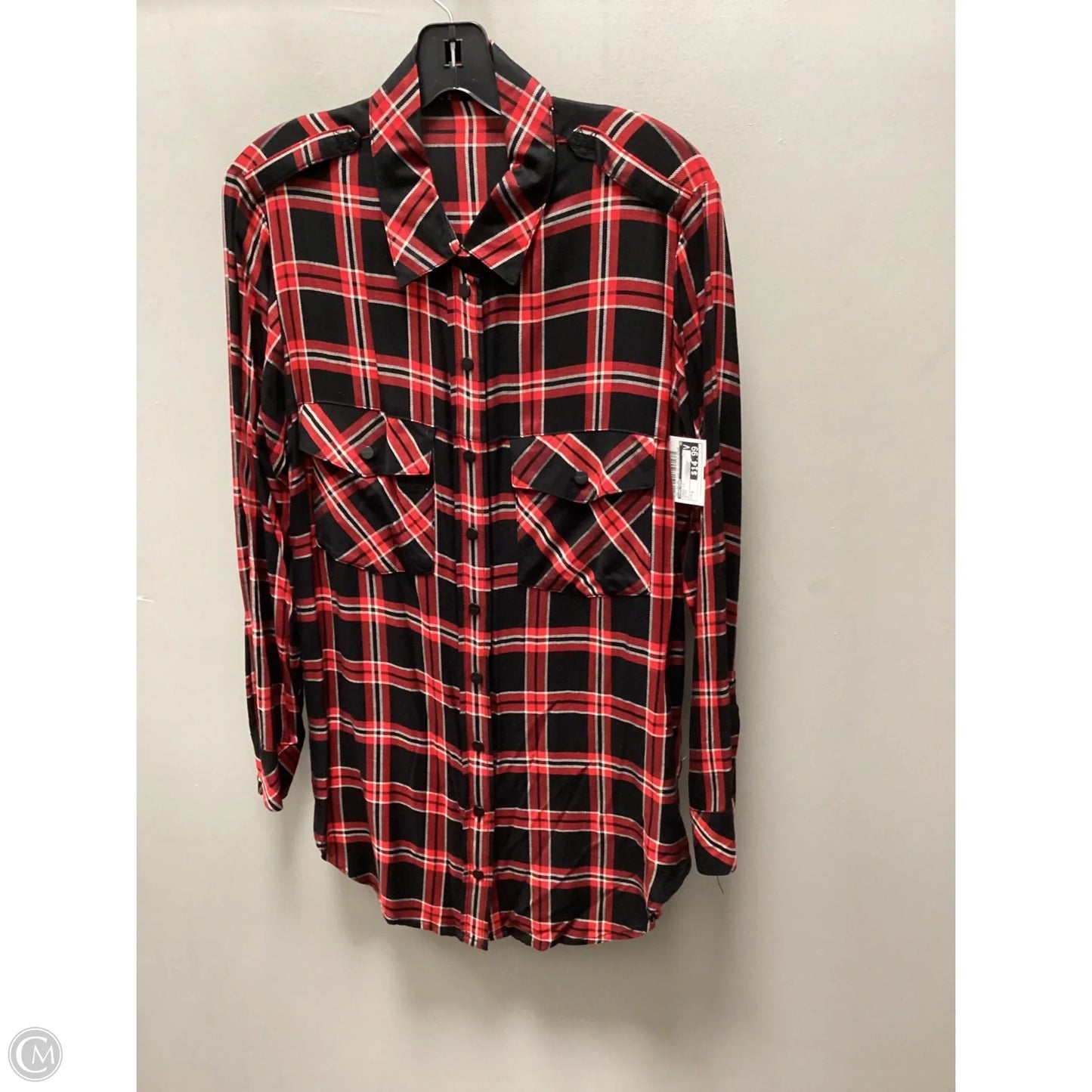 Tunic Long Sleeve By Sanctuary In Black, Size: S