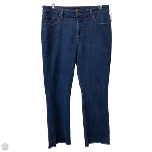 Jeans Flared By Chicos In Blue, Size: 10