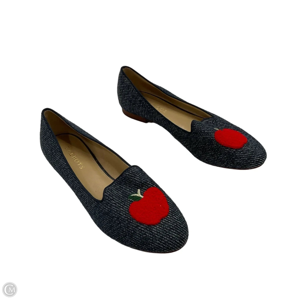 Shoes Flats By Talbots In Blue, Size: 8.5