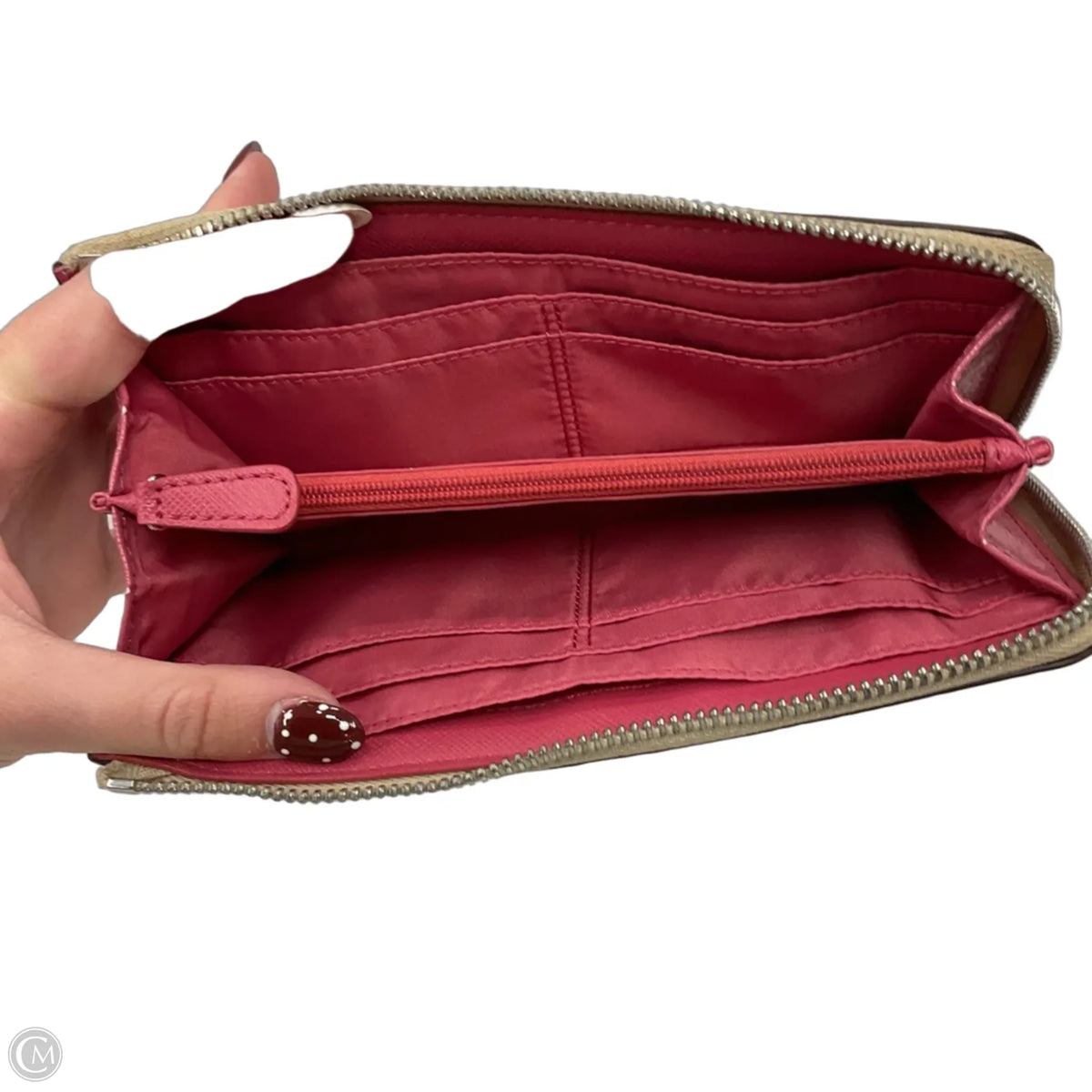 Wallet Designer By Coach, Size: Medium