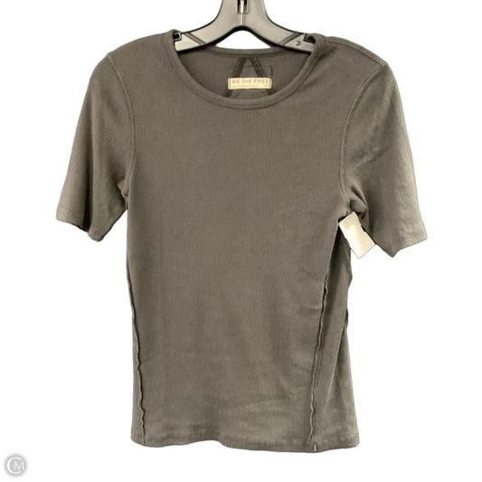 Top Short Sleeve Basic By We The Free In Grey, Size: S