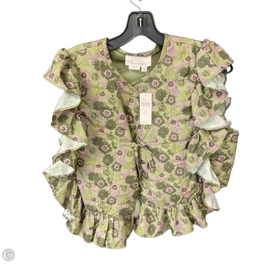 Vest Other By Anthropologie In Green, Size: Osfm