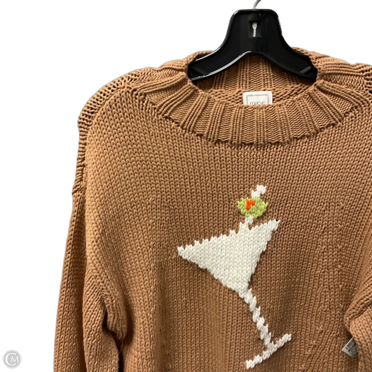 Sweater By Maeve In Brown, Size: S