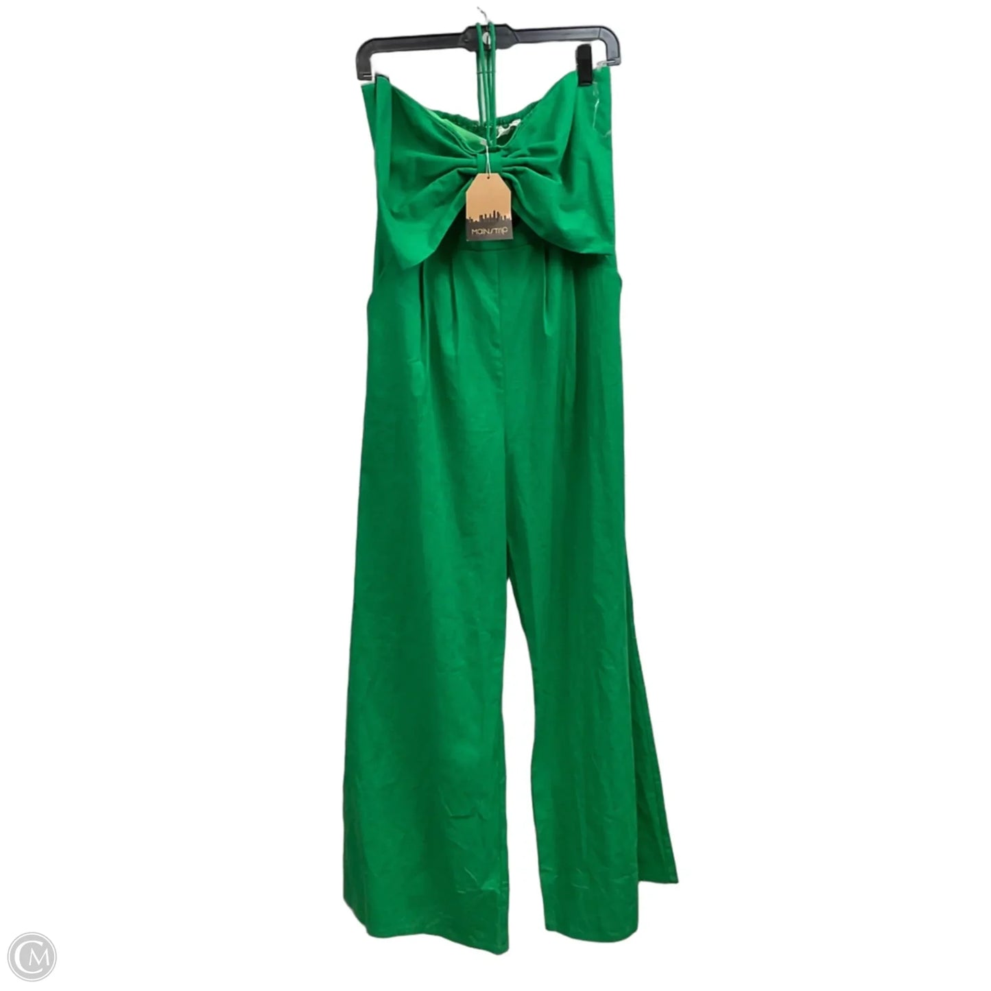 Jumpsuit By Main Strip In Green, Size: M