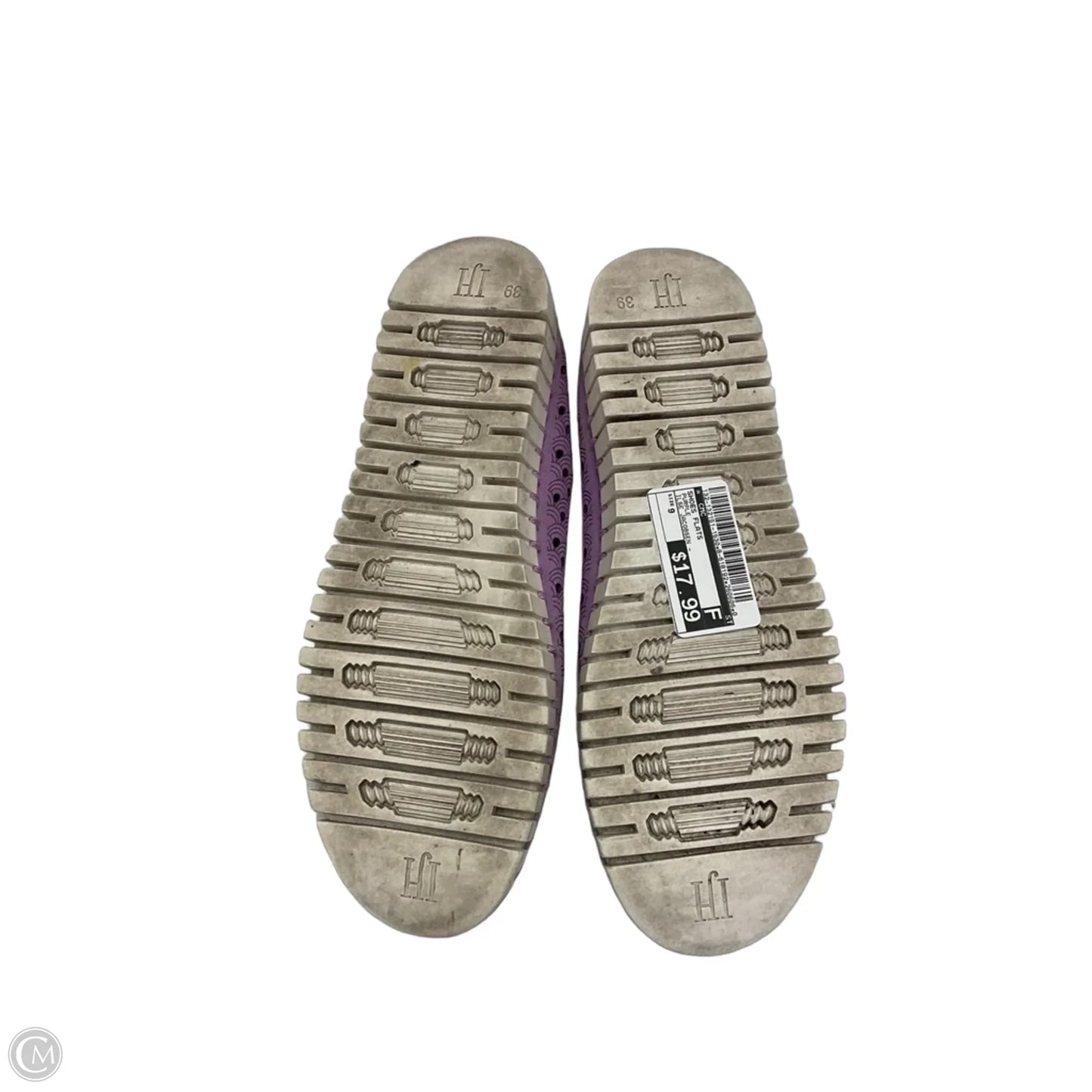 Shoes Flats By Cmc In Purple, Size: 9