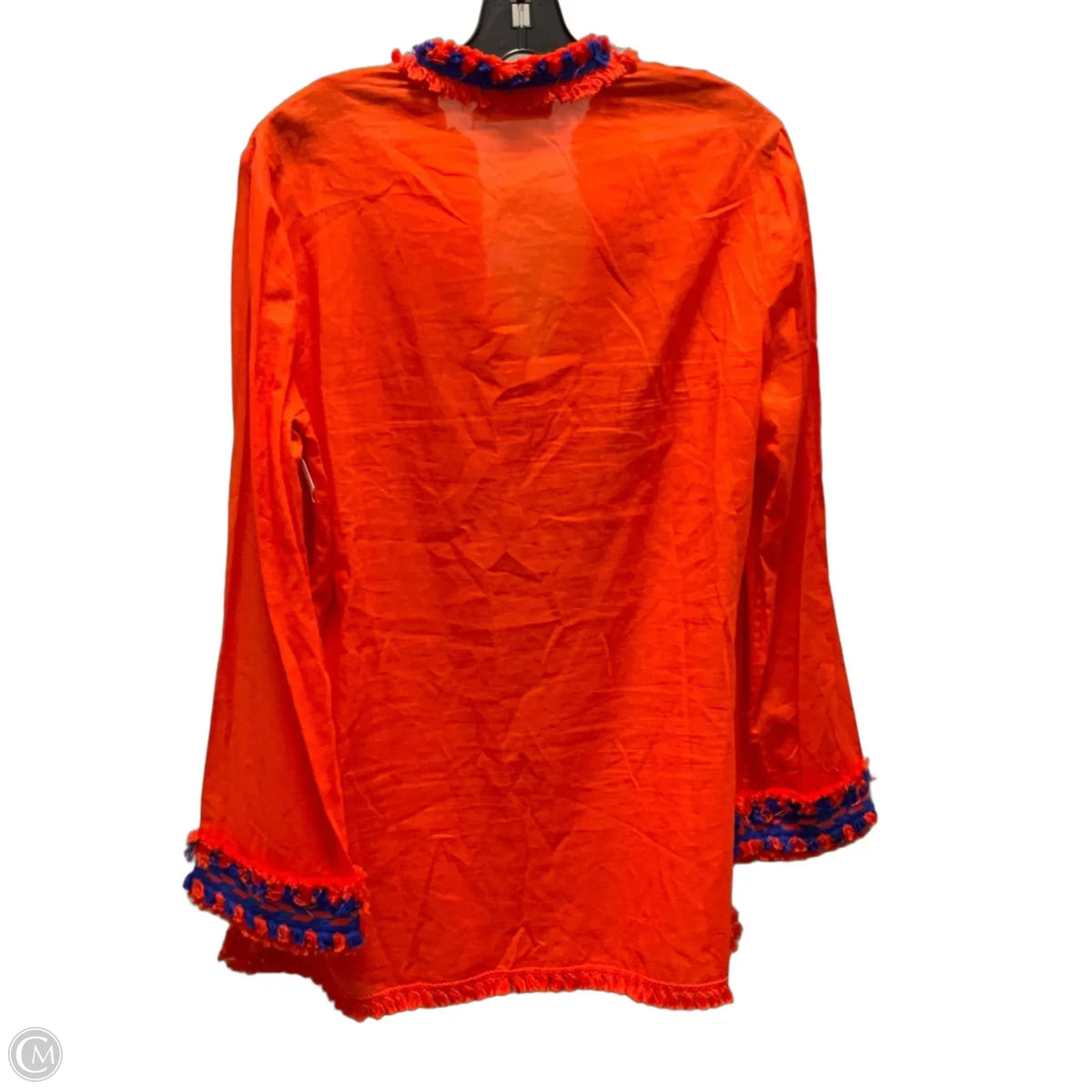 Tunic Designer By Tory Burch In Orange, Size: M