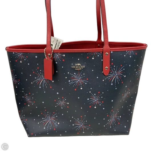 Handbag Designer By Coach, Size: Large