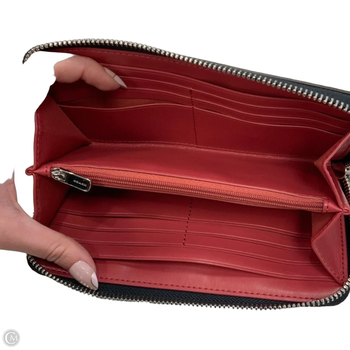 Wallet Designer By Coach, Size: Large