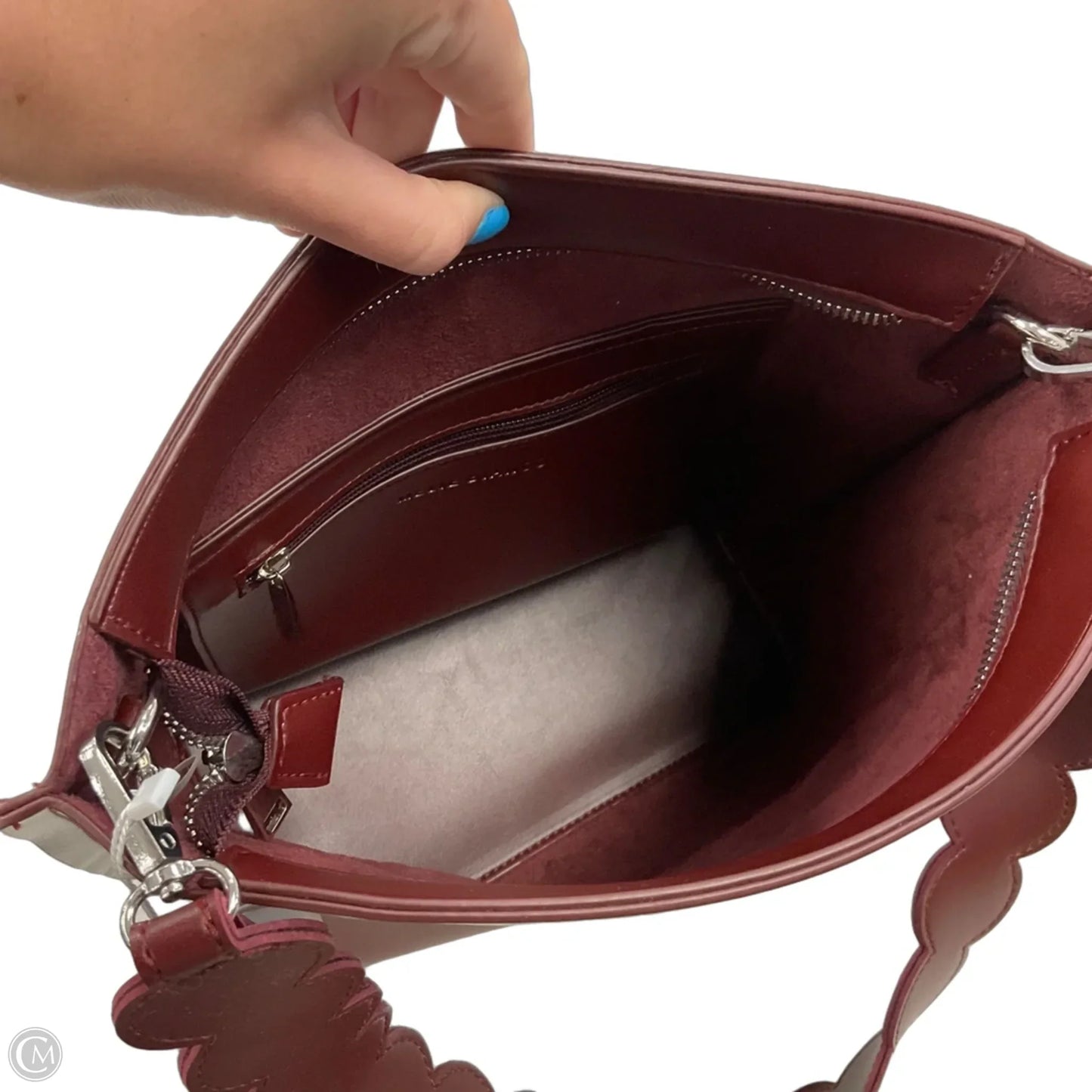 Handbag Leather By Melie Bianco, Size: Large