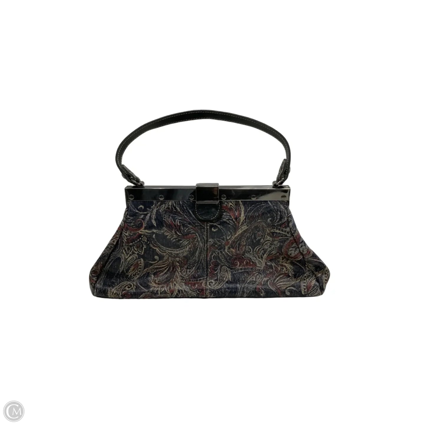 Handbag Leather By Patricia Nash, Size: Medium